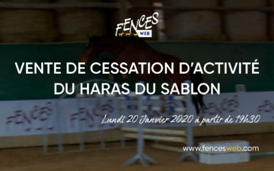 Cessation d’activité du Haras du Sablon