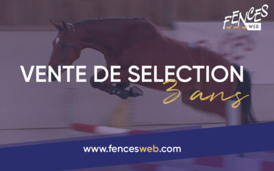 Vente de Sélection 3 ans – FENCES WEB 2021